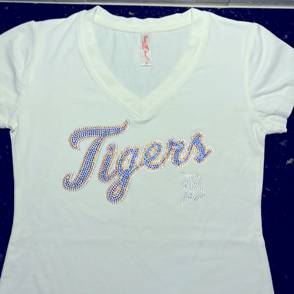 Detroit Tigers rhinestone T-shirt